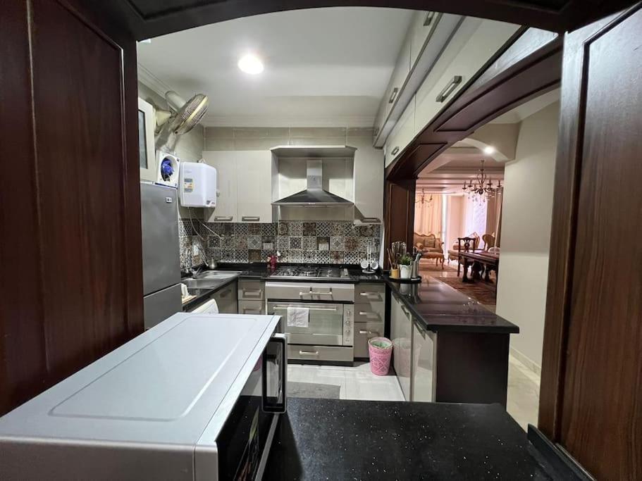 Spacious With Antique Furnishings & Views Cairo